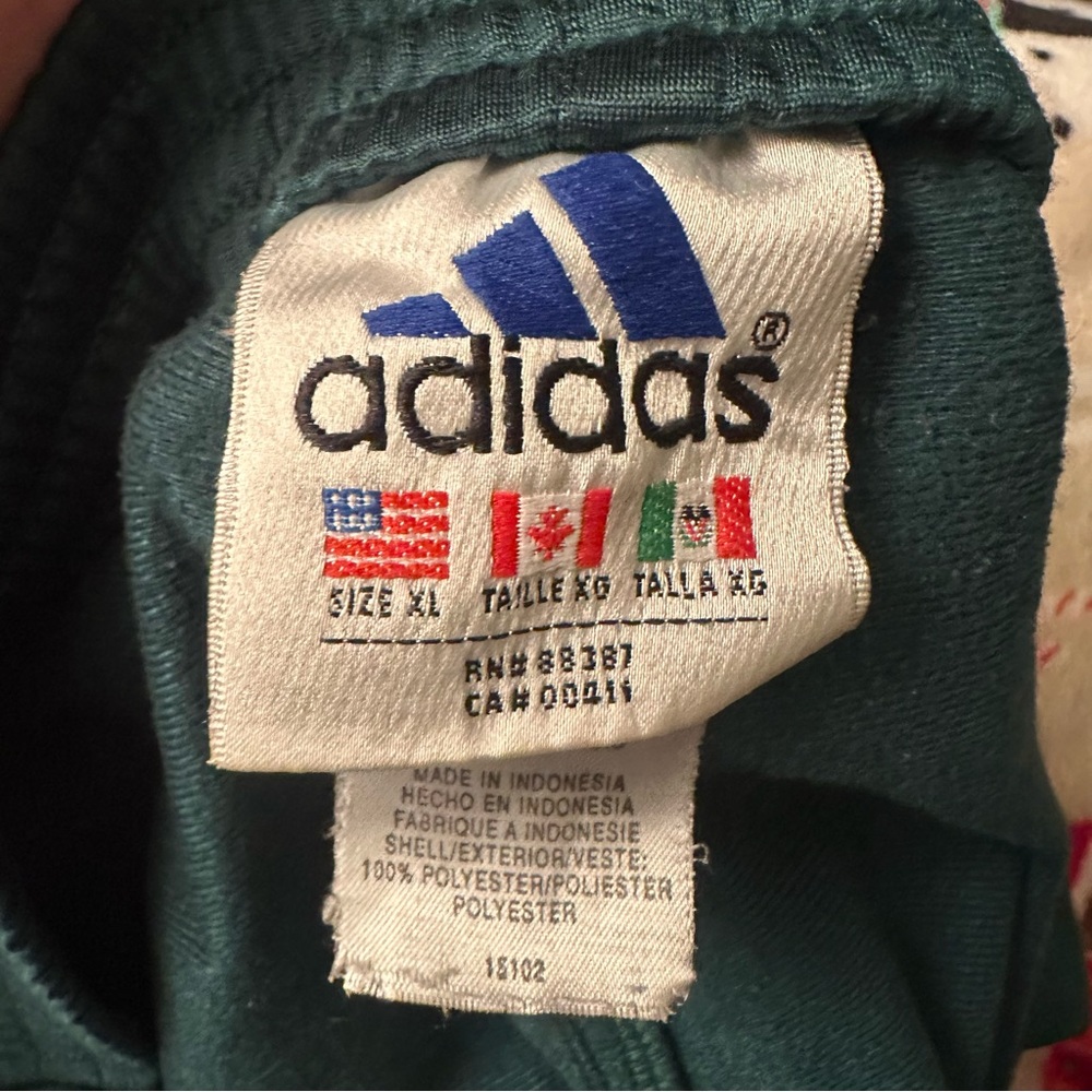 Vintage adidas Originals 3 Stripes Adibreak Tear Away Track Pants - Picture 6 of 8